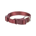 TRIXIE Hondenhalsband Premium Sangria Rood - 1 stuk (15-25 cm)