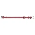 TRIXIE HALSBAND HOND PREMIUM SANGRIA ROOD
