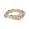 TRIXIE Hondenhalsband Premium Zand Taupe 15-25 cm - 1 stuk