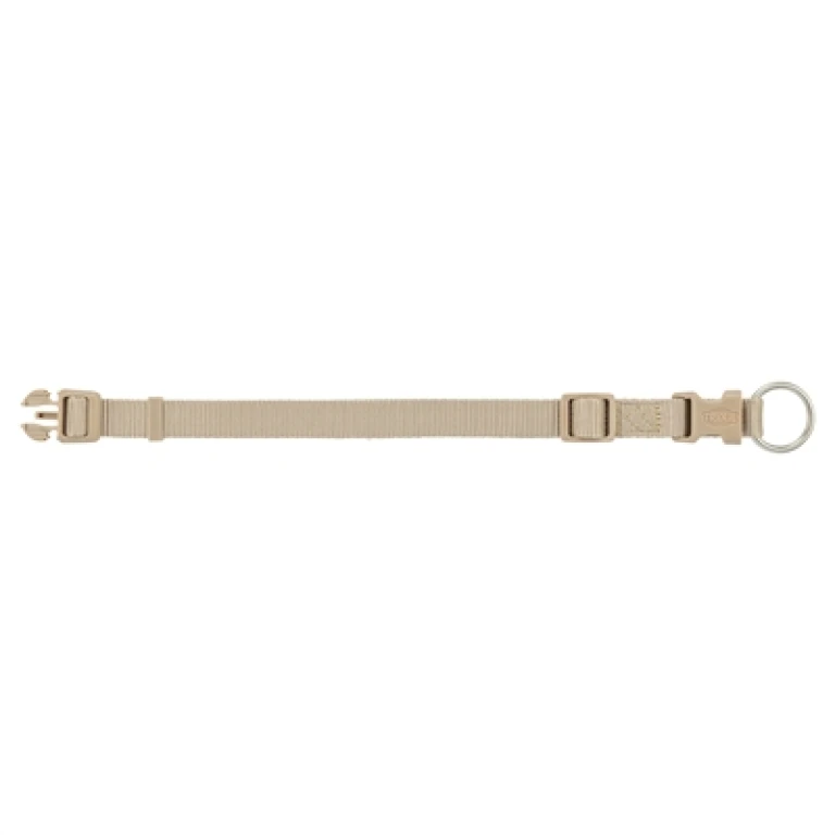 TRIXIE Hondenhalsband Premium Zand Taupe 15-25 cm - 1 stuk