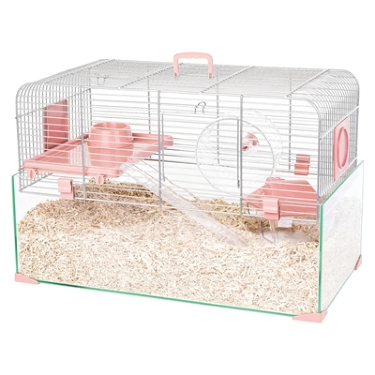 Zolux Hamsterkooi Panas Roze 52x35x29 cm