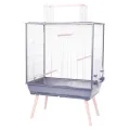 Vogelkooi Grijs 81x48x130 cm - 1 stuk