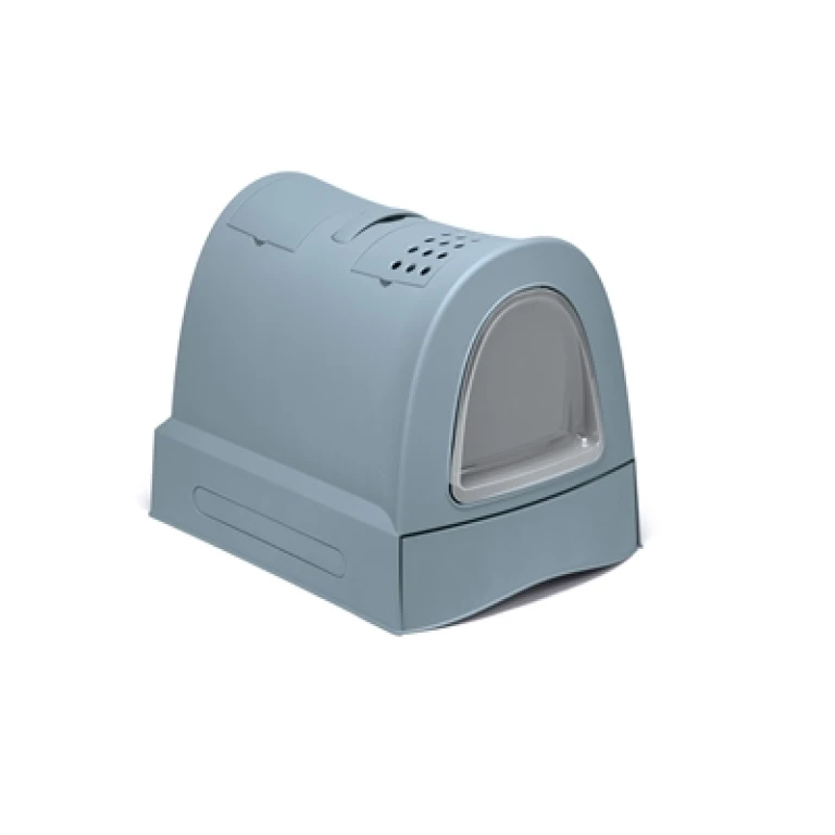 Imac Kattenbak Zuma 2nd Life Avio Blauw 40x56x42,5 cm - 1 stuk