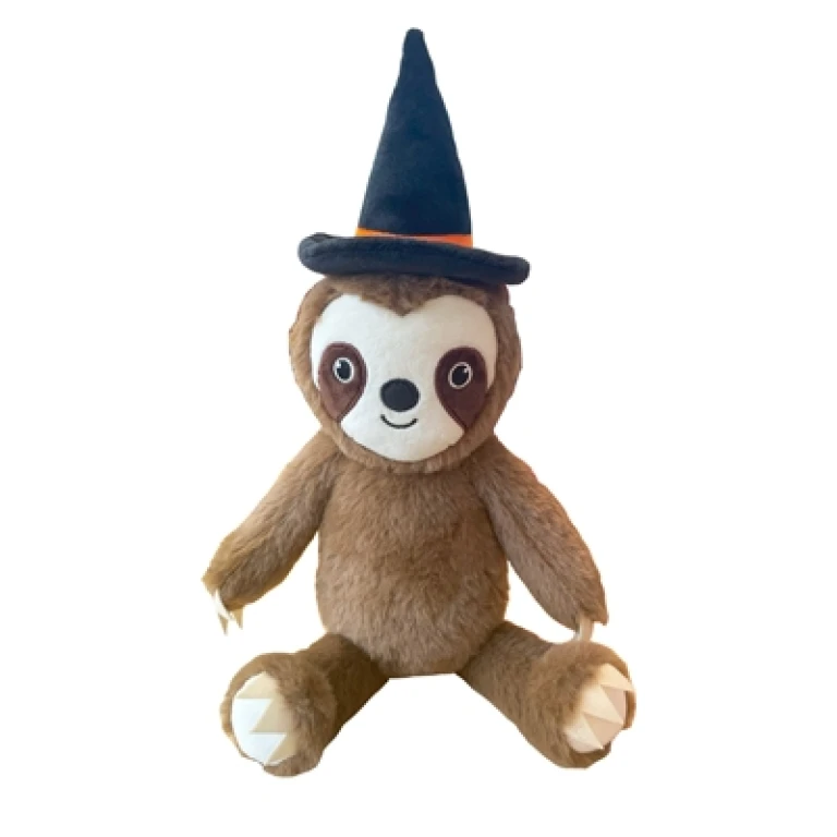 Happy Pet Witchy Luiaard Pluche Hondenknuffel - 1 stuk