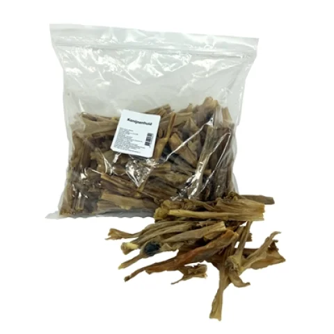 PETSNACK KONIJNENHUID GEZAAGD