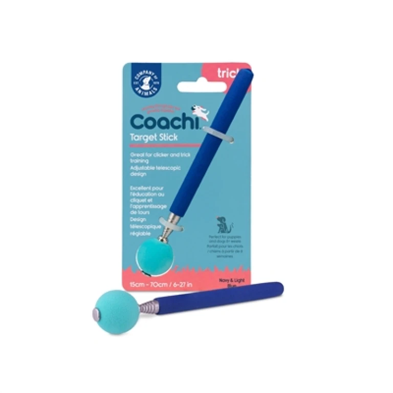 The Company of Animals Coachi Target Stick Aanwijsstick Blauw - 1 stuk