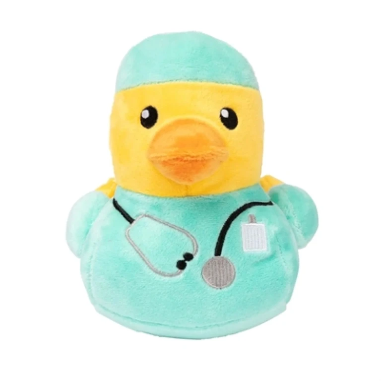 Knuffel Hondenspeeltje Geel 16x15x17 cm