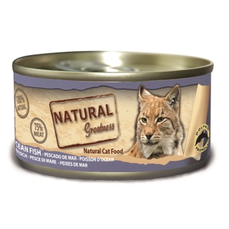 Natural Greatness Ocean Fish Natvoer voor Katten - 1 stuk (70g)