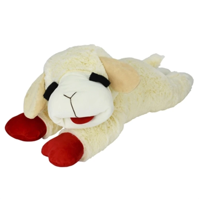 Hondenknuffel Schaap Wit 61 cm - 1 stuk