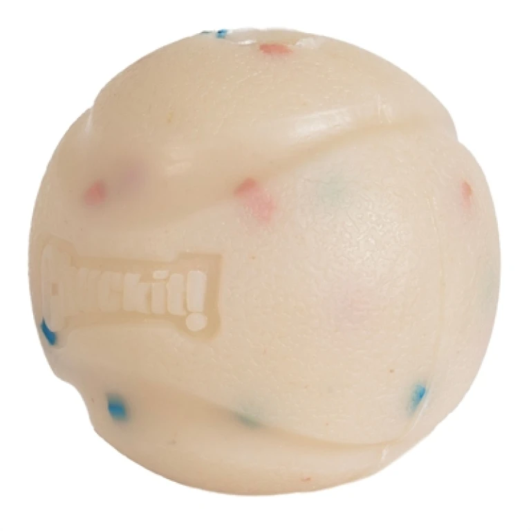 Chuckit Birthday Ball Speelbal met Vanillegeur - 1 stuk - 6 cm