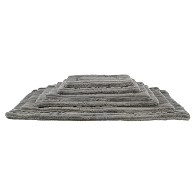 Trixie Hond Ligmat Lonni Ribfluweel Grijs 130x90 cm