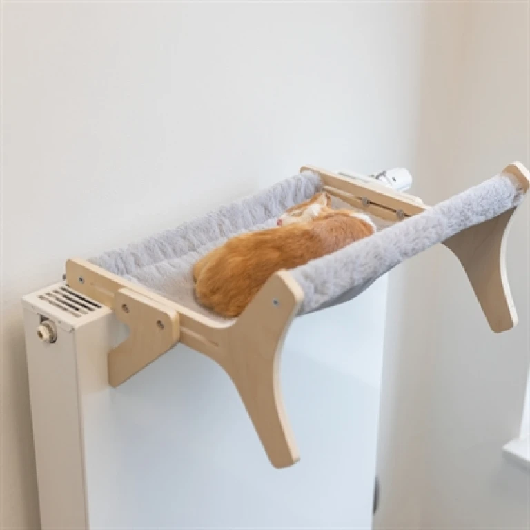 Kattenhangmat Grijs 47x24x38 cm - 1 stuk