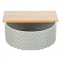 TRIXIE ZANDBAD MET PLATFORM DEGOES / HAMSTERS KERAMIEK / HOUT