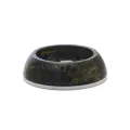 SAVIC VOERBAK DELICE 1 MARBLE ZWART / GOUD