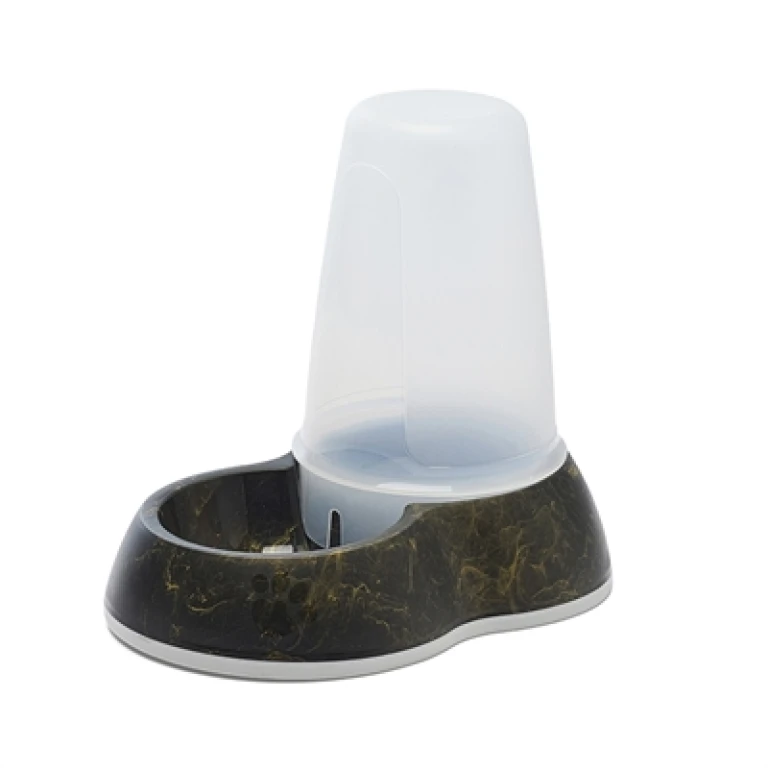 SAVIC Loop Marble drinkbak voor honden zwart/goud - 1 stuk