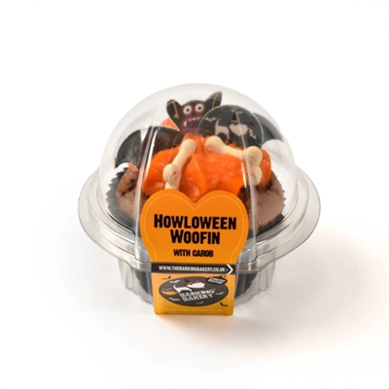 Hondensnack Carob met Oranje Glazuur 77g (1 stuk)