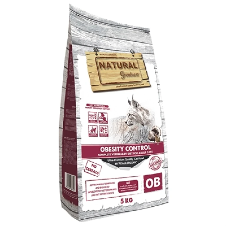 Natural Greatness Veterinary Diet Cat Obesity Control Kat Droogvoer - 5 kg