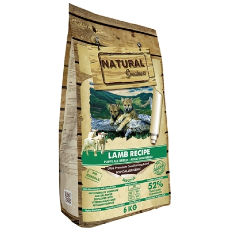 Natural Greatness Hond Droogvoer Lamb Sensitive Mini 6 kg