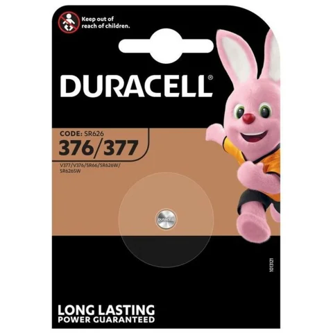 Duracell knoopcel silveroxide horloge D377 - 05007319