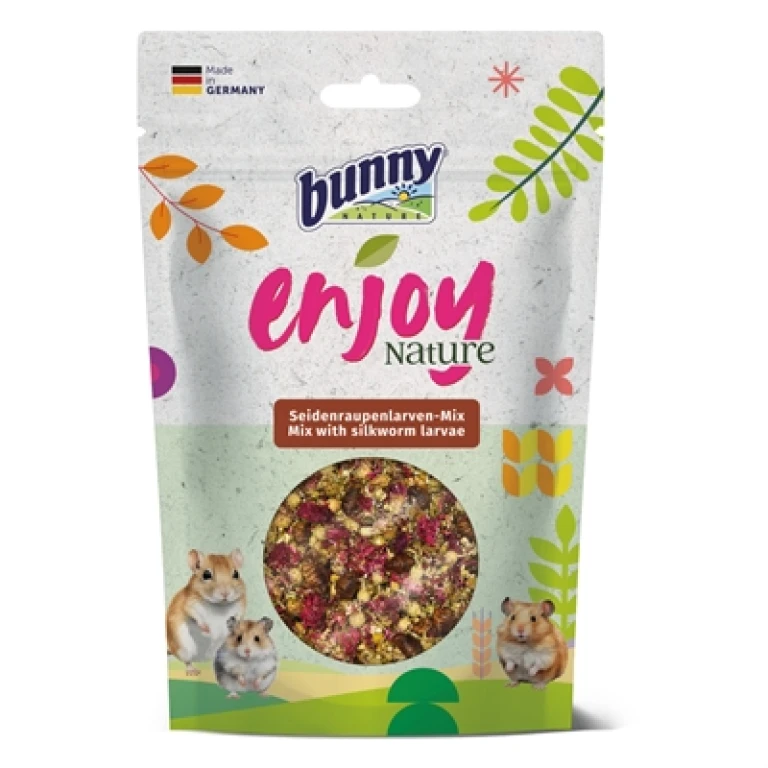 Knaagdier Snack met Zijderups Larven 40 gr