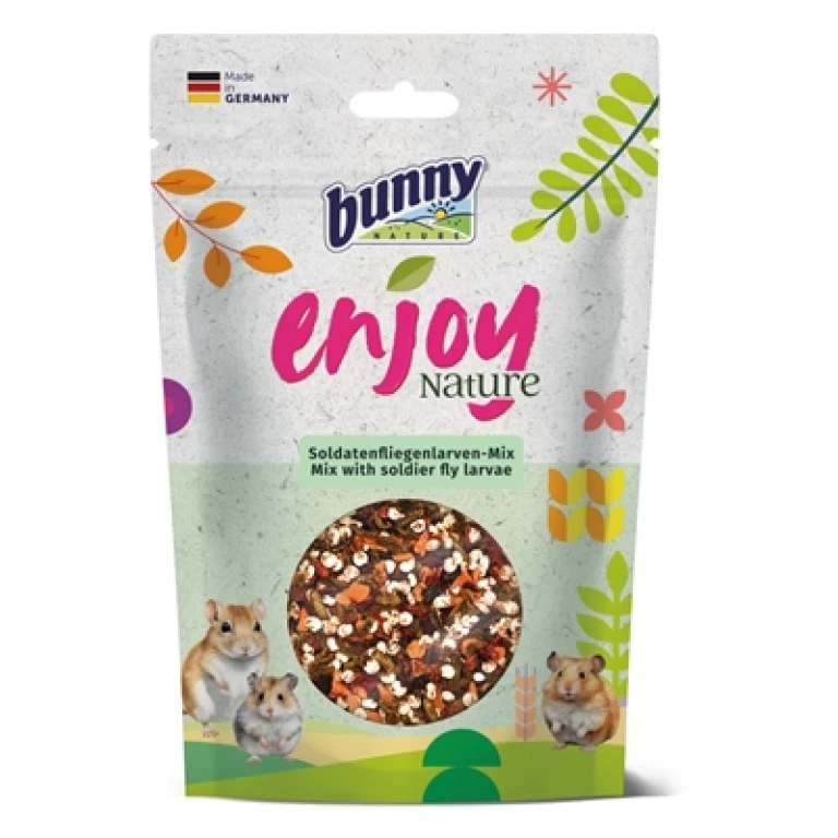 Bunny Nature EnjoyNature Mix met Soldaatvlieglarven - 1 stuk