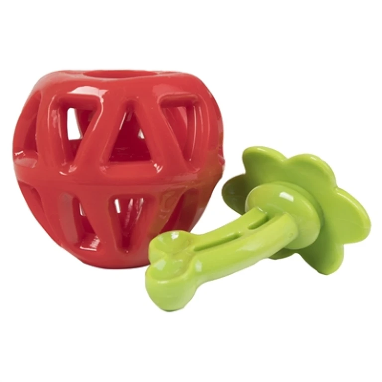 Hondensnack dispenser Aardbei 1 stuk