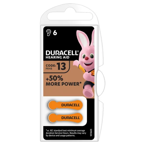 Duracell knoopcel zinc air oranje 13 - 05007514