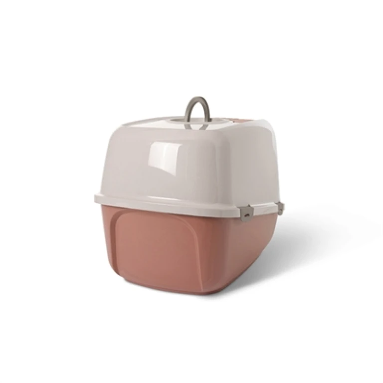 Savic Kattenbak Nestor Jumbo Champagne Roze/Terracotta 66,5x48,5x46,5 cm