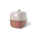 SAVIC KATTENBAK NESTOR JUMBO CHAMPAGNE ROZE / TERRACOTTA