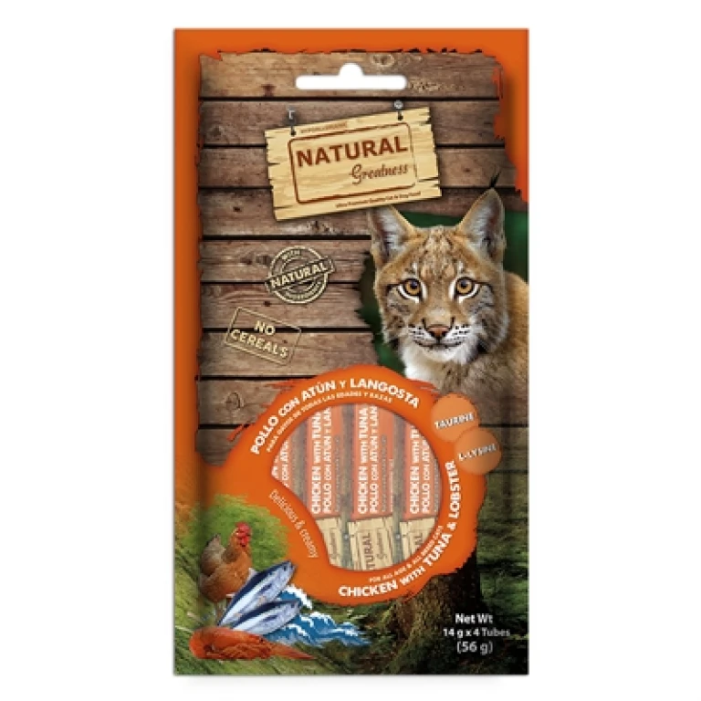 Kat Snacks Kip, Tonijn en Kreeft Immune Support - set van 4
