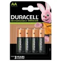 Duracell Oplaadbare Batterijen AA 1300mAh - Set van 4 stuk