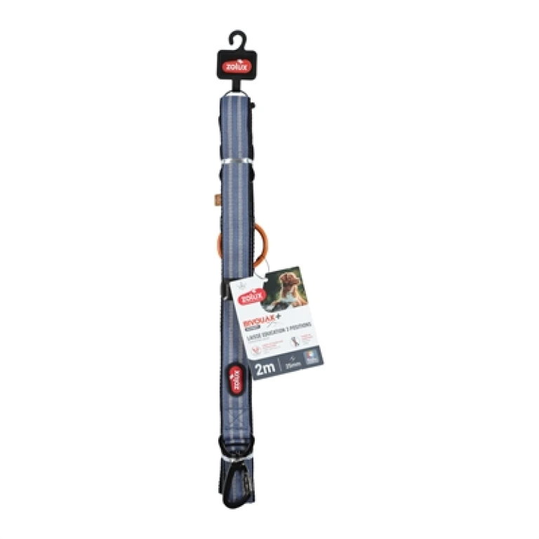 Zolux Bivouak Honden Trainingsriem Blauw - 2 meter