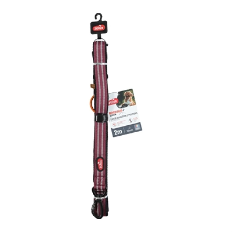 Zolux Bivouak Trainingsriem Rood - 2 meter