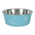 Zolux Love Voerbak voor Honden Blauw 400 ml - 1 stuk