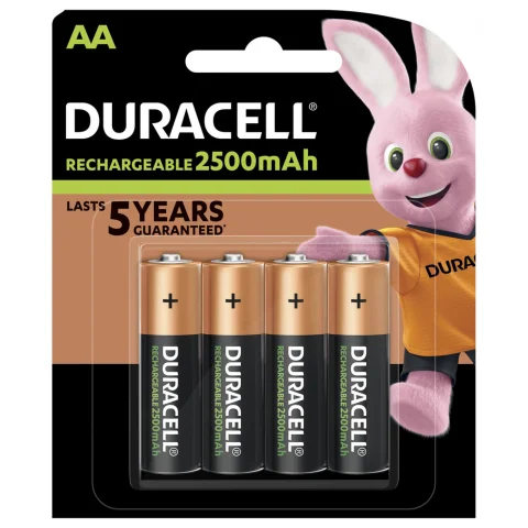 Duracell oplaadbare batterij NiMH AA A4 2100mAh - 05007306