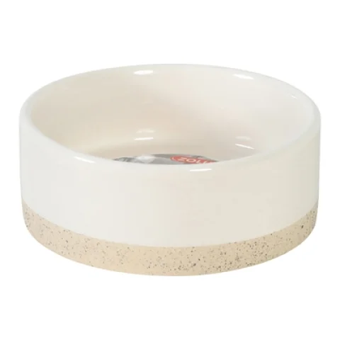 ZOLUX OLARIA VOERBAK KERAMIEK BEIGE