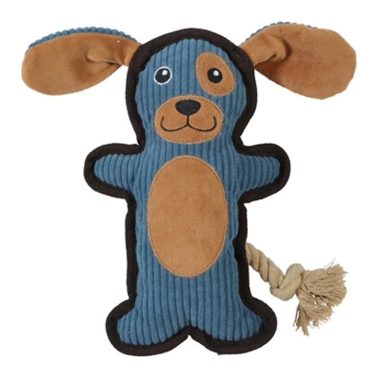 Zolux Buddy Hond Pluche Hondenspeeltje - Blauw - 1 stuk
