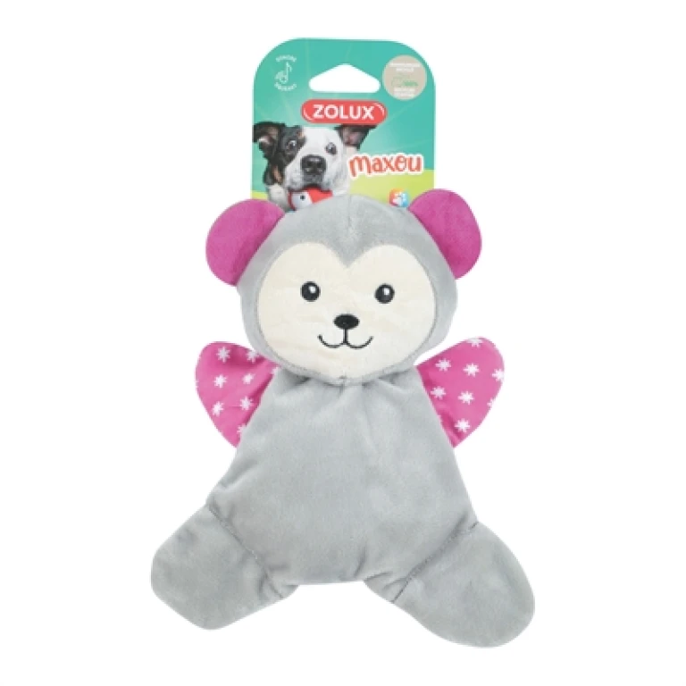 Knuffel Zolux Maxou Cuddly Grijs 18x20 cm - 1 stuk