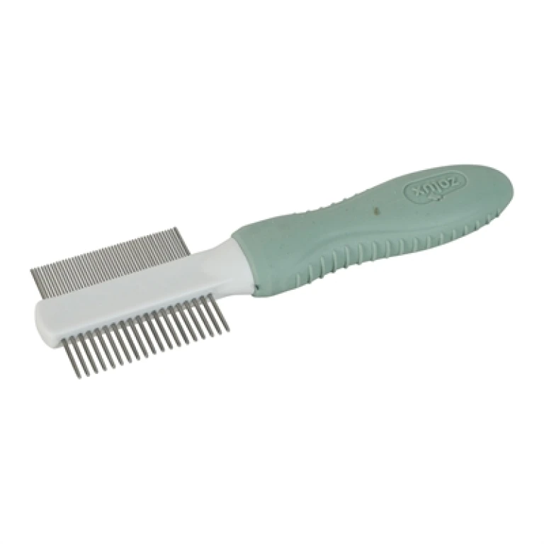 Dubbele Kam Knaagdier Zwart 14,5 cm - 1 stuk