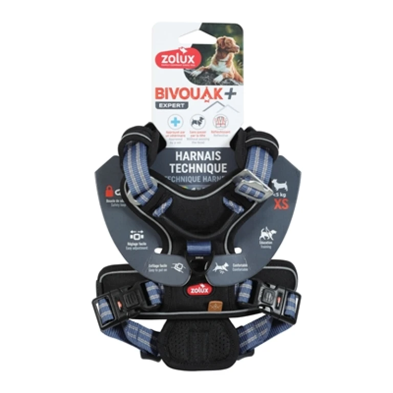 Hondentuigje Blauw XS - 1 stuk