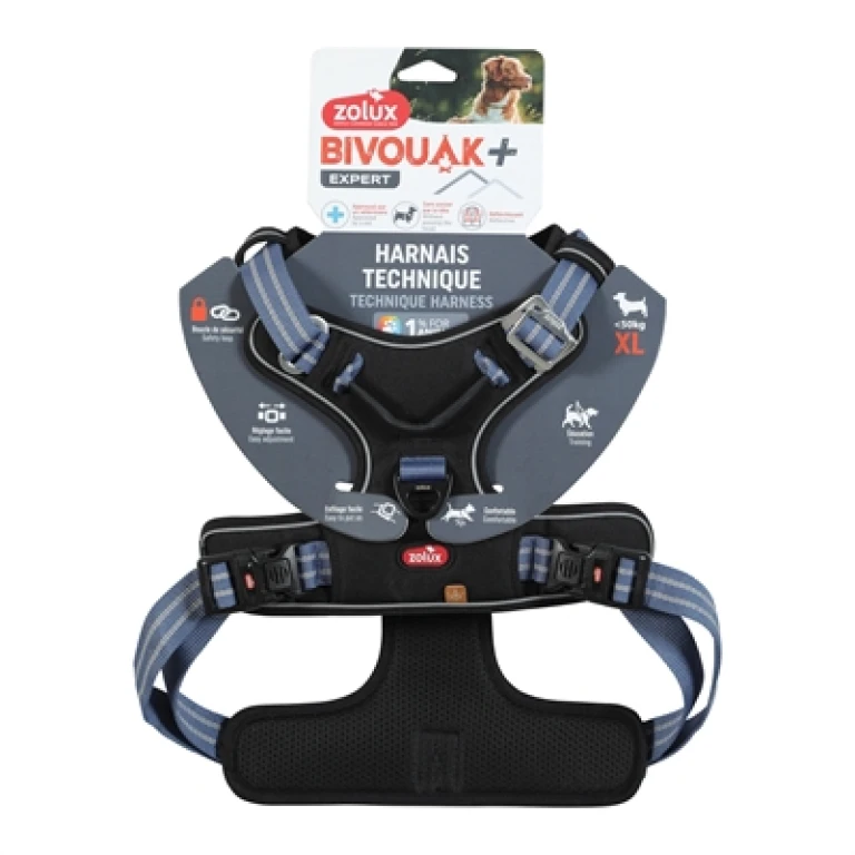Hondentuigje Blauw XL - 1 stuk