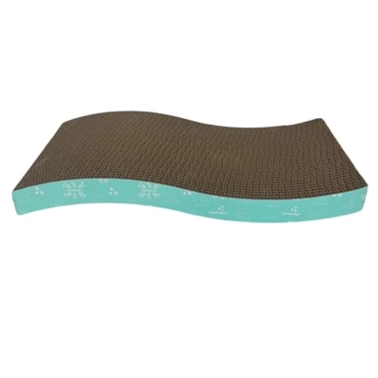 EASYPETS Krabplank Wave Turquoise - 1 stuk