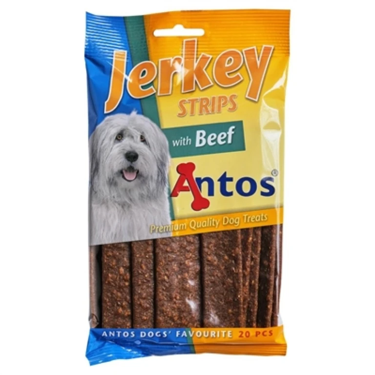 Hondensnacks Rundvlees Jerkey Strips 200 gram