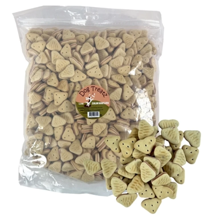 Hondensnacks Zalm Hartjes 2,5 kg (1 stuk)