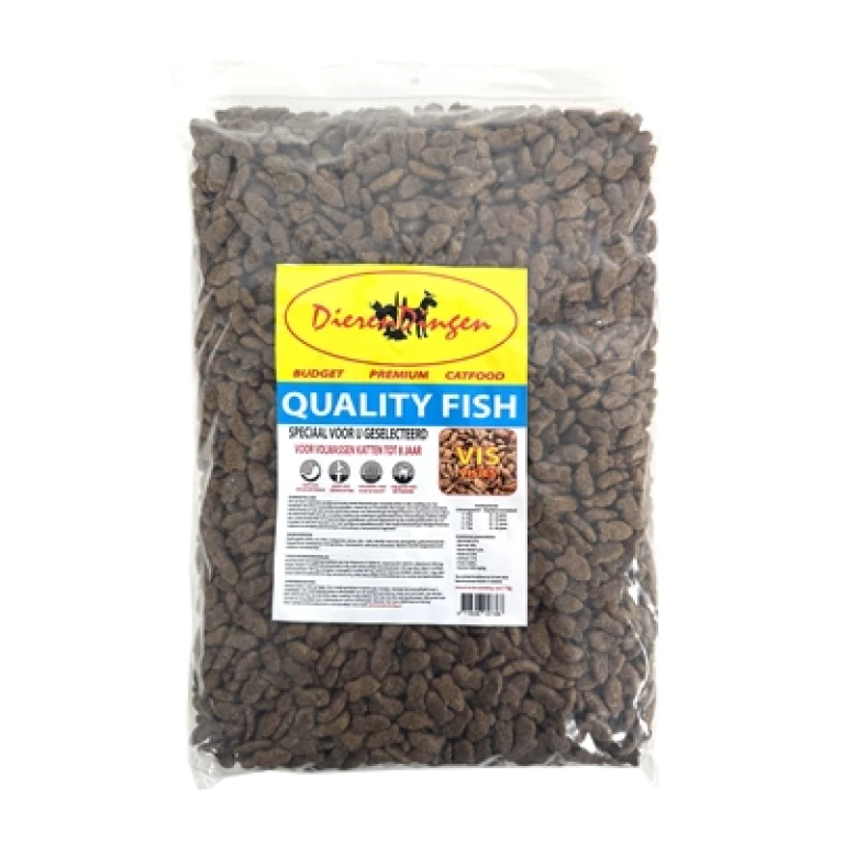 Budget Premium Quality Fish Kat Droogvoer - 1 stuk (1 kg)
