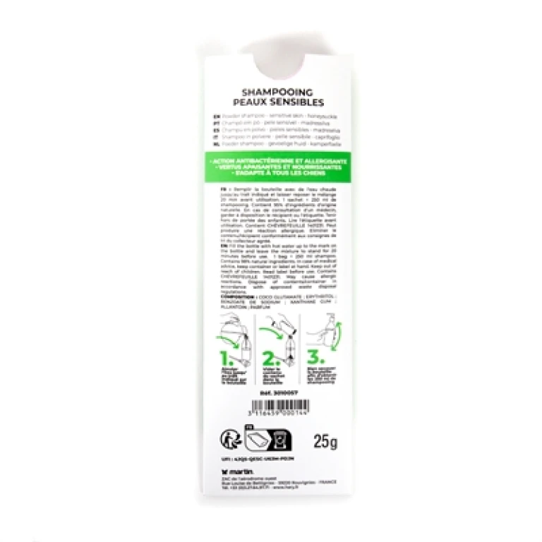 HERY Shampoo Poeder Sensitive voor Gevoelige Huid - 1 stuk
