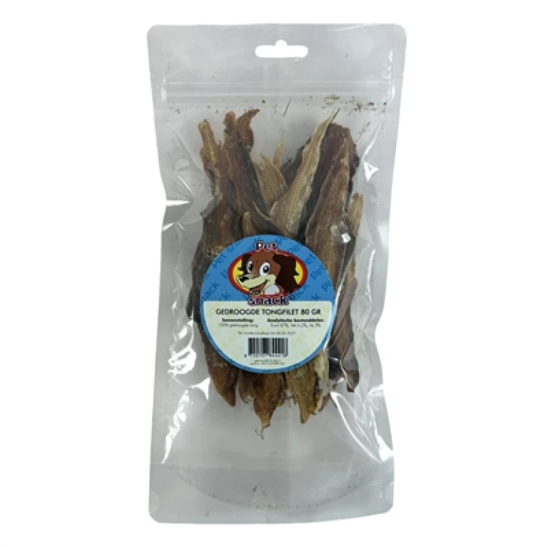 Hondensnack Tongfilet 80 gram