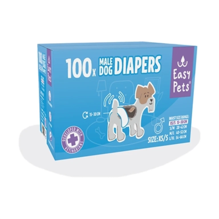 EasyPets Hondenluiers Reu XS/S 100 stuks