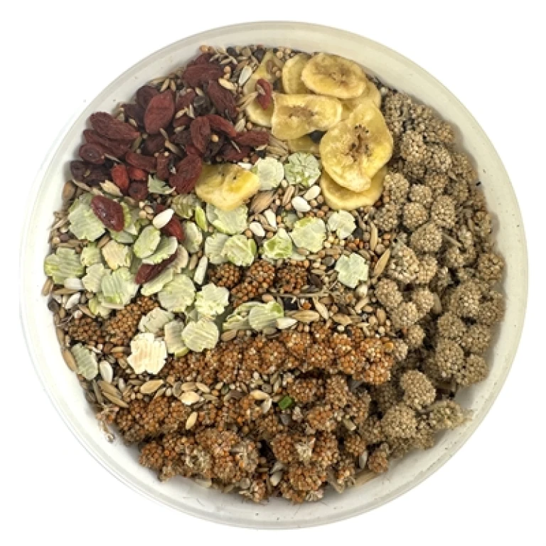 Hareco Vogel Droogvoer Agapornis Select Zonder Pellets 1,8 kg