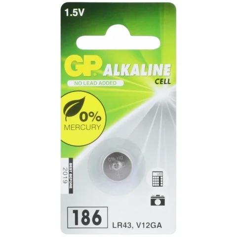 GP knoopcel alkaline LR43 - 050186C1